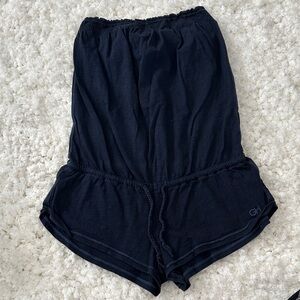 Gilly Hicks Navy Blue romper
